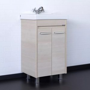 Тумба напольная Comforty Марио 50 с раковиной Fest 50 Сосна лоредо 00-00008849CF