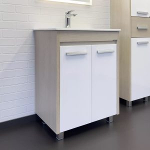 Тумба напольная Comforty Тулуза 61 с раковиной 60E Сосна лоредо 00-00016586CF