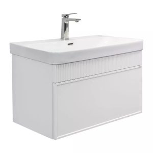 Тумба подвесная Comforty Мадрид 81 с раковиной CF19595BX-80 Белый матовый 00-00019943CF Тумба подвесная Comforty Мадрид 81 с раковиной CF19595BX-80 Белый матовый 00-00019943CF