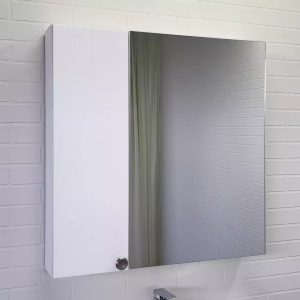 Шкаф зеркальный Comforty Истра 80 Ясень белёный 00-00020305CF