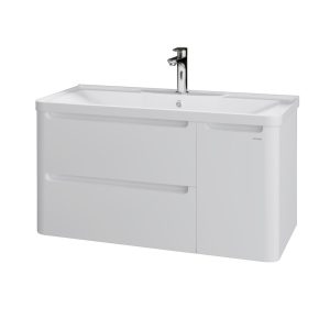 Тумба подвесная Grossman Адель 100 Белый глянцевый 1010001