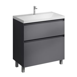 Тумба напольная Grossman Меркадо 80 Графит матовый 108075