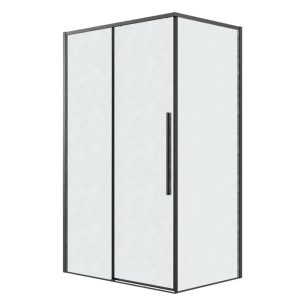 Душевой уголок Grossman Galaxy 100х70 Черный / Шиншила 120.K33.01.1070.21.02