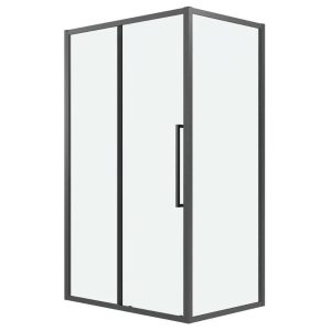 Душевой уголок Grossman Cosmo 100х70 Графит / Прозрачное 120.K33.02.1070.42.00