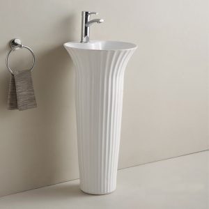 Раковина напольная Comforty 40 Белый глянцевый 194