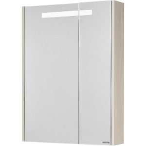 Шкаф зеркальный Aquaton Верди 60 Белый / Ясень фабрик 1A206902VDAV0