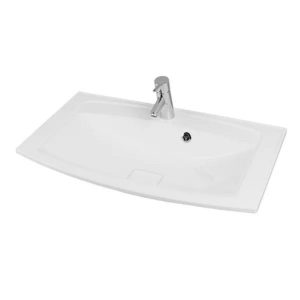 Раковина на мебель Aquaton Милан М 80 Белый глянцевый 1A70643KML010