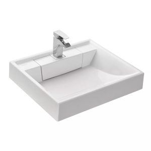 Раковина под стиральную машину Aquaton Рейн 60 Белый глянцевый 1A72103KRW010