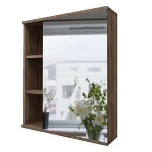 Шкаф зеркальный Grossman Форта 60 Дуб темный 2060032