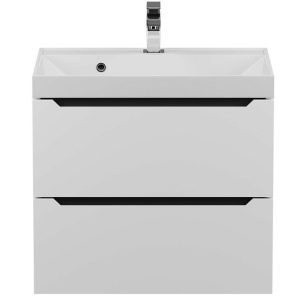 Тумба подвесная Uperwood Tanos 60 Белый / Графит 2930205140