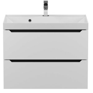 Тумба подвесная Uperwood Tanos 70 Белый / Графит 2930205141