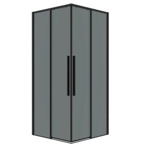 Душевой уголок Grossman Galaxy 100х70 Черный / Тонированное 300.K33.01.1070.21.10