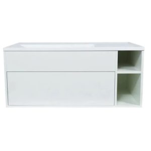 Тумба подвесная Uperwood Lotus 100 Белый матовый 39340205463