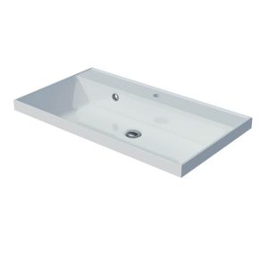 Раковина на мебель Madera Классика 80 Белый глянцевый 4627173210188