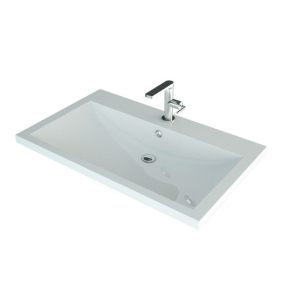 Раковина на мебель Madera Alice 80 Белый глянцевый 4627173210539