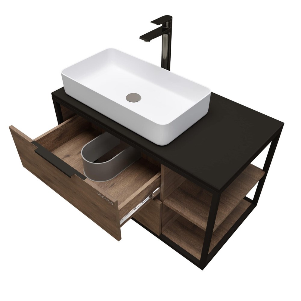 Столешница Grossman Мдф 90 Черный матовый 509002 Столешница Grossman Мдф 90 Черный матовый 509002 — изображение 4