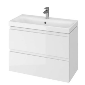 Тумба подвесная Cersanit Moduo Slim 80 Белый 64126