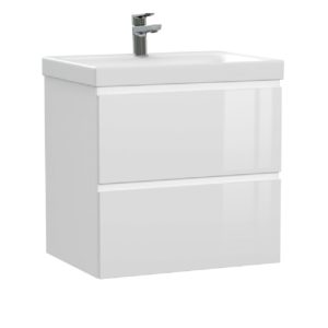 Тумба подвесная Cersanit Moduo 55 Белый глянцевый 64140