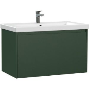 Тумба подвесная Cersanit Grande 75 Зеленый 64303 Тумба подвесная Cersanit Grande 75 Зеленый 64303