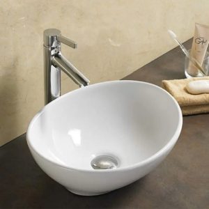 Раковина накладная Comforty 41 Белый глянцевый 7138