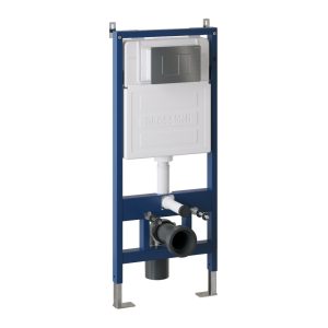 Инсталляция Grossman для скрытого монтажа унитаза + клавиша смыва Classic Графит матовый 97.04.42M