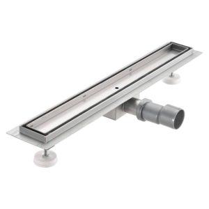 Душевой лоток Tim Bad 100 под плитку Хром матовый BAD4510002