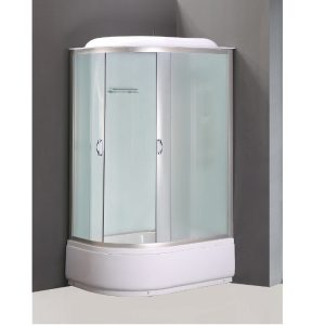 Душевая кабина Loranto Sunway 120х80 правая Сатин / Матовое CS-66120R F 120*80*215