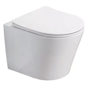 Унитаз подвесной Azario Atrio + с сиденьем Белый AZ-2330