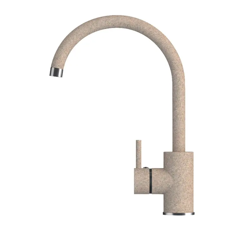 Смеситель для кухни Polygran Элара 349514 Песочный Смеситель для кухни Polygran Элара 349514 Песочный