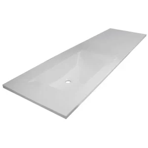 Раковина-столешница Эстет Рава 192-222хх50,5 с чашей 70 Белый ФР-00001322-4L