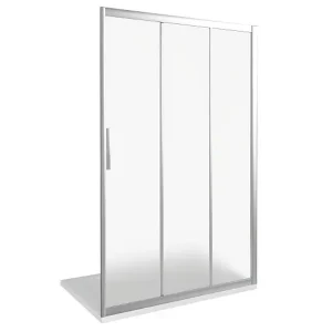 Душевая дверь Bas Orion 120х185 Хром / Грейп