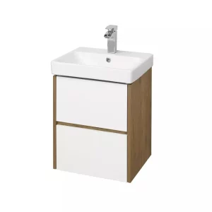 Тумба подвесная с раковиной Aquaton Сканди 43,2х42,7 белый/дуб рустикальный 1A2516K0SDZ90 Тумба подвесная с раковиной Aquaton Сканди 43,2х42,7 белый/дуб рустикальный 1A2516K0SDZ90