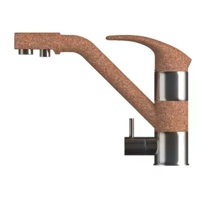 Смеситель для кухни Polygran Дуо с каналом для питьевой воды 824975 Терракот