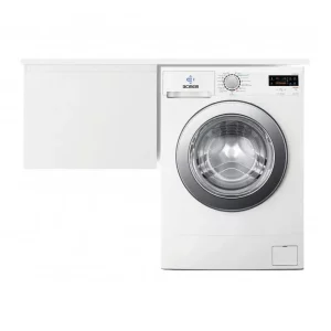 Тумба подвесная Эстет Dallas Luxe под стиральную машину 110 с раковиной Белый ФР-00002025