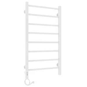 Полотенцесушитель электрический Laris Феличия П8 80х40 левый Белый матовый 73207589