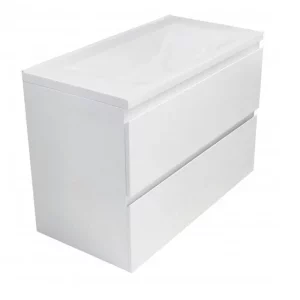 Тумба подвесная Эстет Bali  74,8 с раковиной Белый ФР-00002085