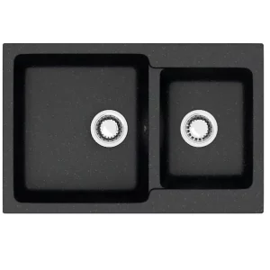 Мойка кухонная Azario Grand 76,5х50 Черный CS00079903