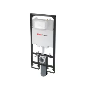 Скрытая система инсталляции Alcaplast Sadromodul Slim для сухой установки (для гипсокартона) высота 1,2 м