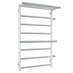 Полотенцесушитель водяной Laris Лавина П9 80х50 правый Хром глянцевый 73208022