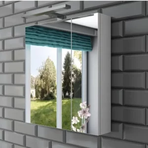 Шкаф зеркальный Эстет Monaсo 70 Белый ФР-00002238