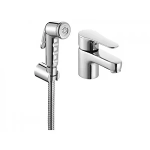 Смеситель для раковины Jacob Delafon July с гигиеническим душем E16319-4-CP