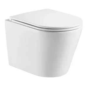 Унитаз подвесной Azario Teramo + с сиденьем Белый AZ0053UQ