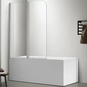 Шторка для ванны Aquatek NFB 100  Хром / Прозрачное AQNFB6222-100