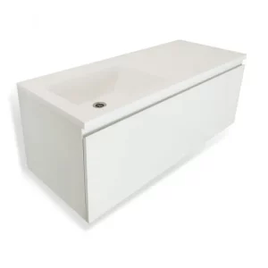 Тумба подвесная Эстет Dallas Luxe  105 с раковиной Белый ФР-00009679