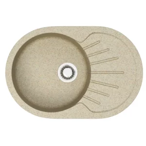 Мойка кухонная Azario Flora 75х50,5 Песочный CS00079915
