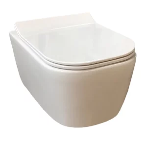 Унитаз подвесной Comforty 102 с сиденьем Белый 4150338