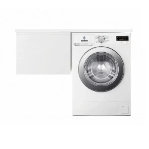 Тумба подвесная Эстет Dallas Luxe под стиральную машину 100 с раковиной Белый ФР-00002321