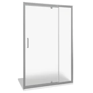 Душевая дверь Bas Orion 130х185 Хром / Грейп