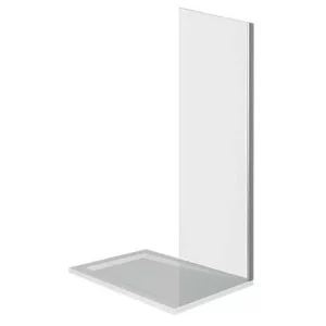 Душевая перегородка Bas Orion 80х185 Хром / Прозрачное