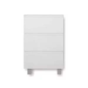 Тумба напольная Эстет Рава  89,8 с раковиной Белый рава90-3-1